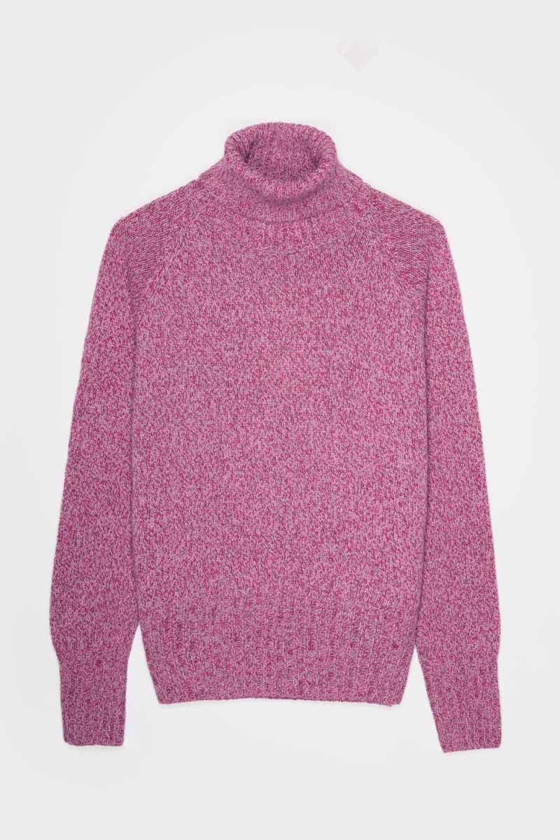 Rifò SUSANNA Maglia Collo Alto Donna Cashmere Rigenerato 2025