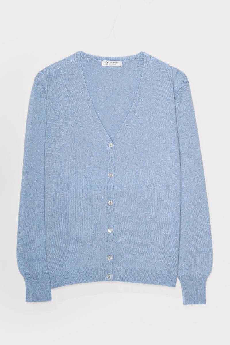 Rifò LETIZIA Cardigan Donna Light Cashmere Rigenerato Qualità