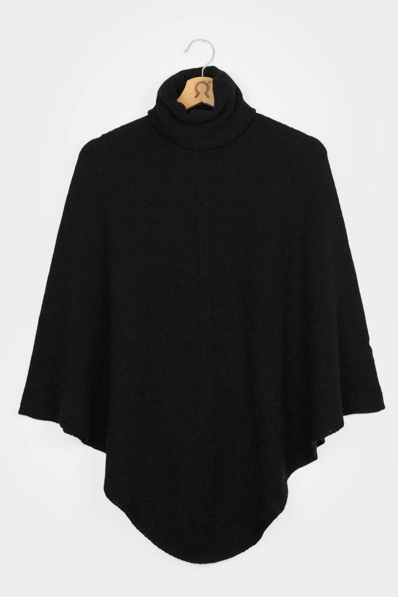 Rifò ELISABETTA Poncho Donna Cashmere Rigenerato Promozione