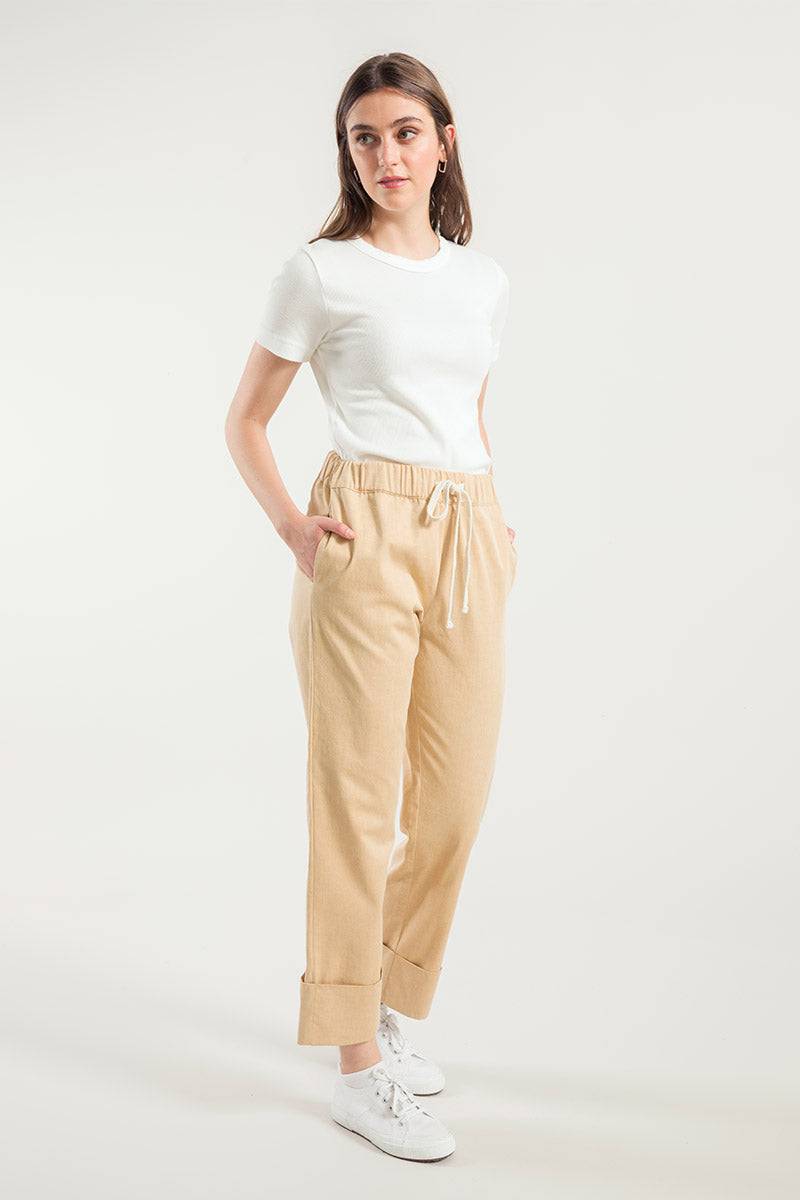 Rifò ELETTRA Pantaloni Donna Cotone Rigenerato Novità