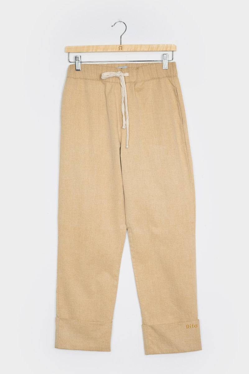 Rifò ELETTRA Pantaloni Donna Cotone Rigenerato Novità