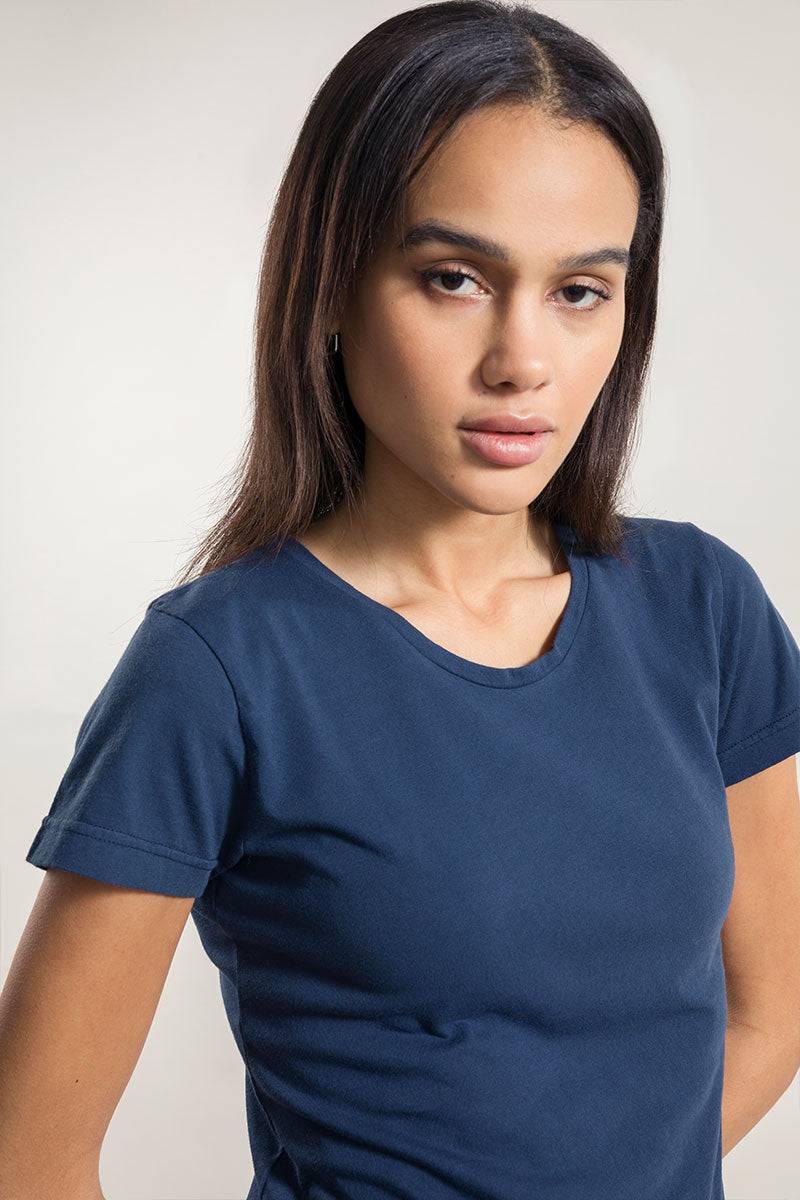 Rifò FRANCA T-shirt Donna Cotone Rigenerato Outlet