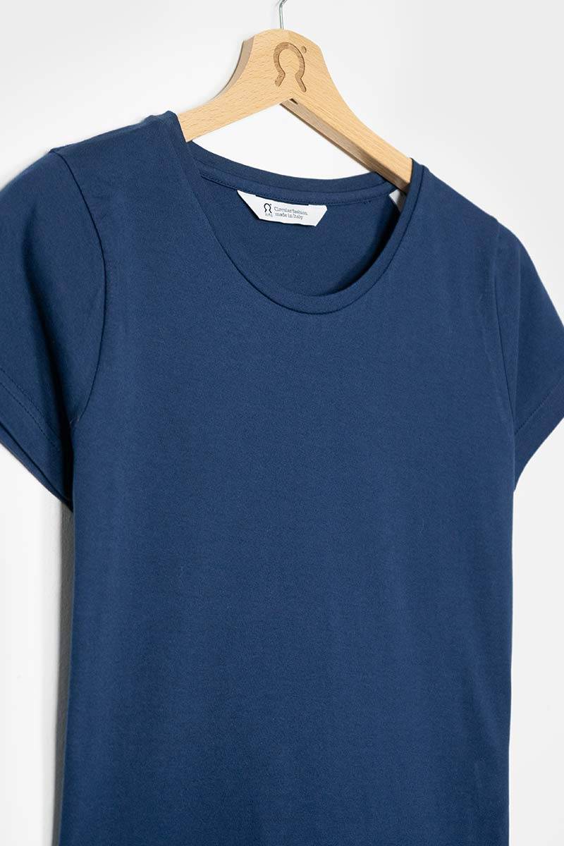 Rifò FRANCA T-shirt Donna Cotone Rigenerato Outlet