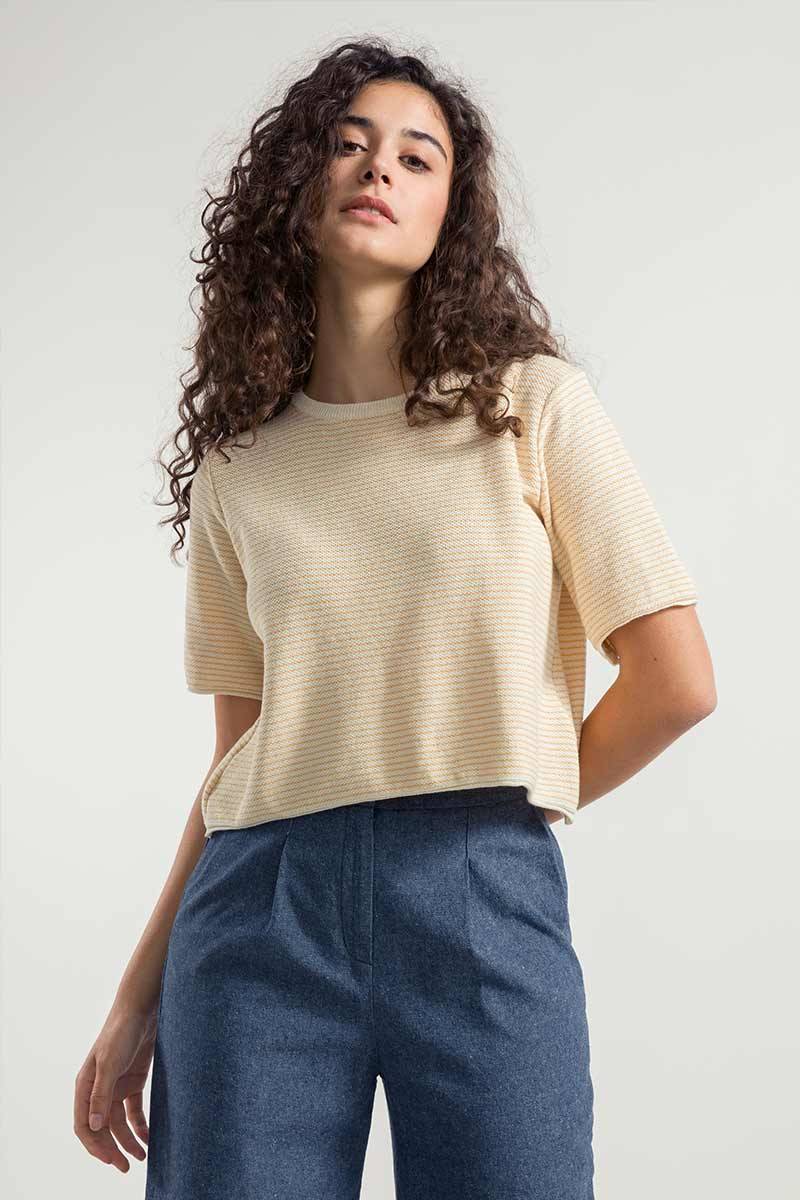 Rifò GIL Maglia Donna Cotone Rigenerato Offerte