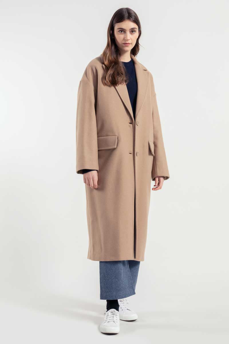 Rifò MARA Cappotto Donna Lana Rigenerata Negozio