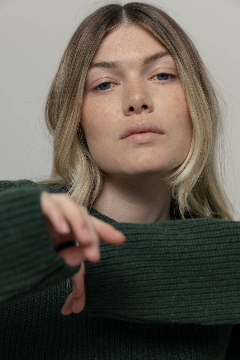Rifò MELISSA Maglia Girocollo Donna Cashmere Rigenerato Moda