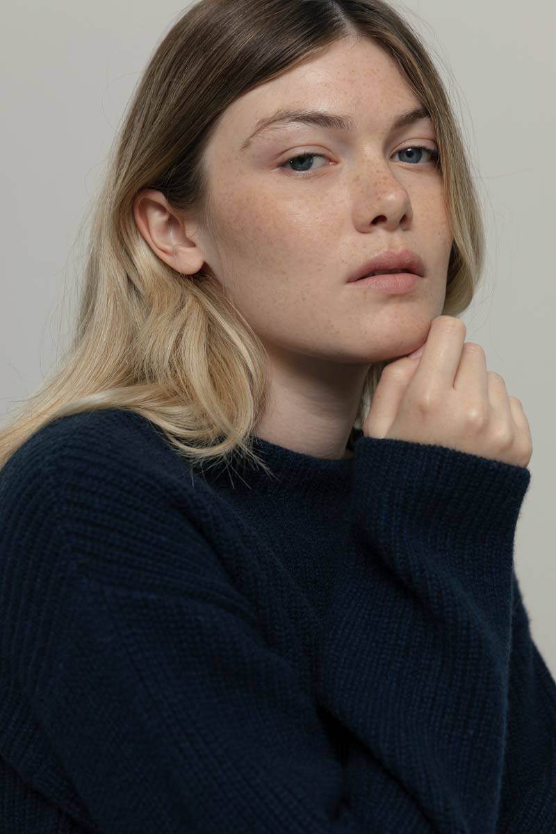 Rifò MELISSA Maglia Girocollo Donna Cashmere Rigenerato 2025