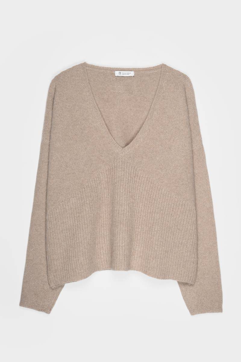 Rifò ELEONORA Maglia Donna Cashmere Rigenerato Spedizione Gratuita