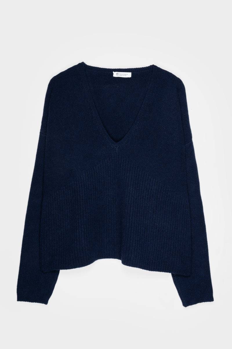 Rifò ELEONORA Maglia Donna Cashmere Rigenerato Pezzi Unici