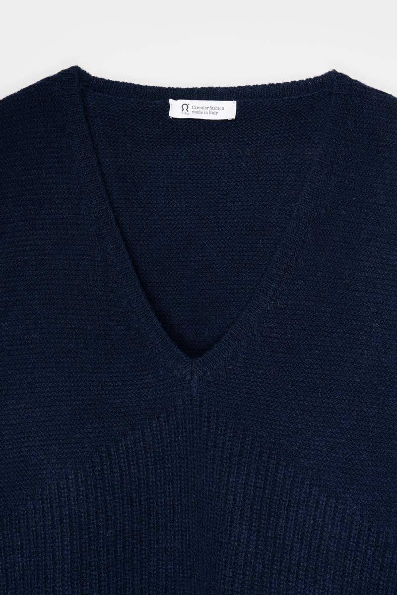 Rifò ELEONORA Maglia Donna Cashmere Rigenerato Pezzi Unici