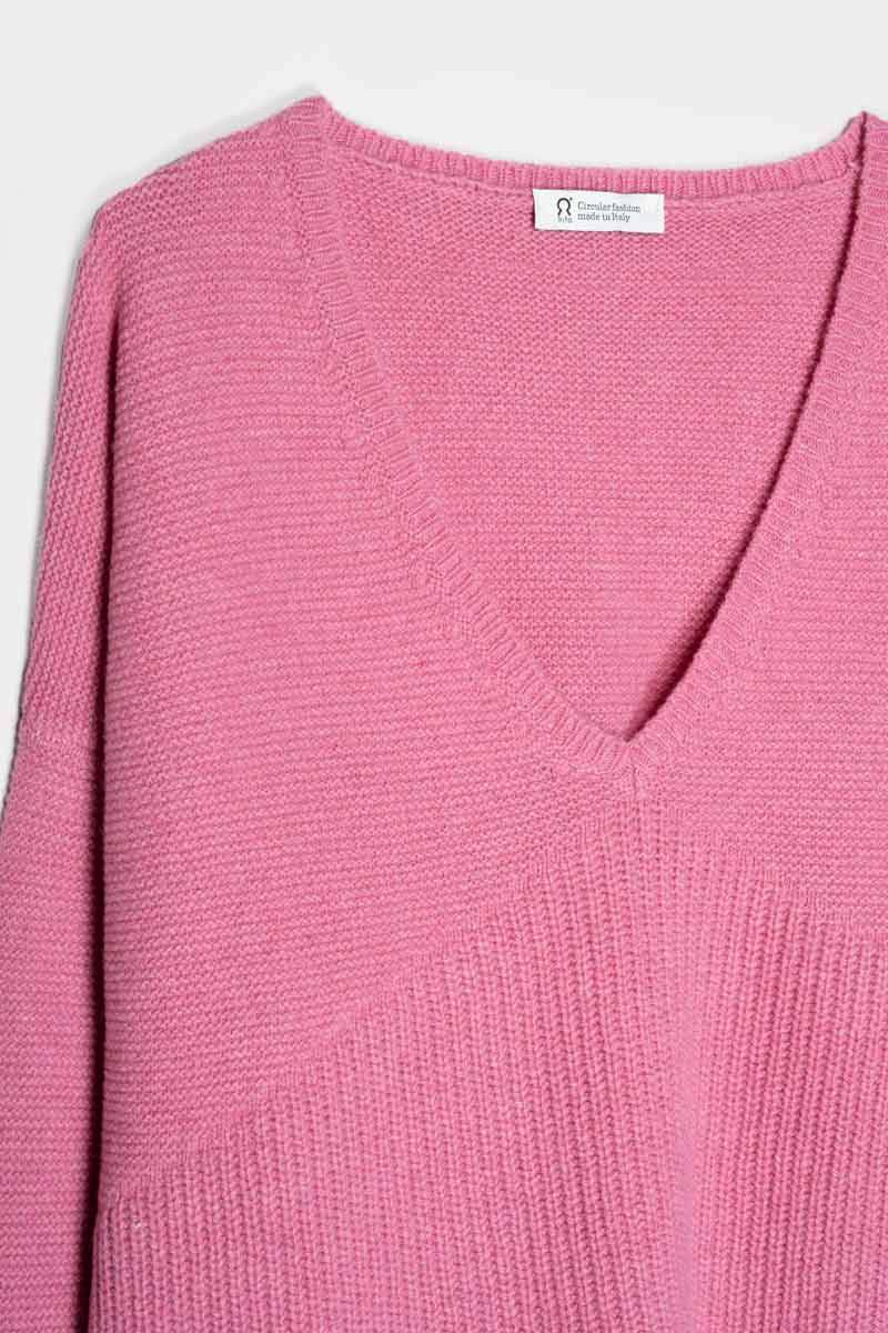 Rifò ELEONORA Maglia Donna Cashmere Rigenerato Soddisfazione Garantita