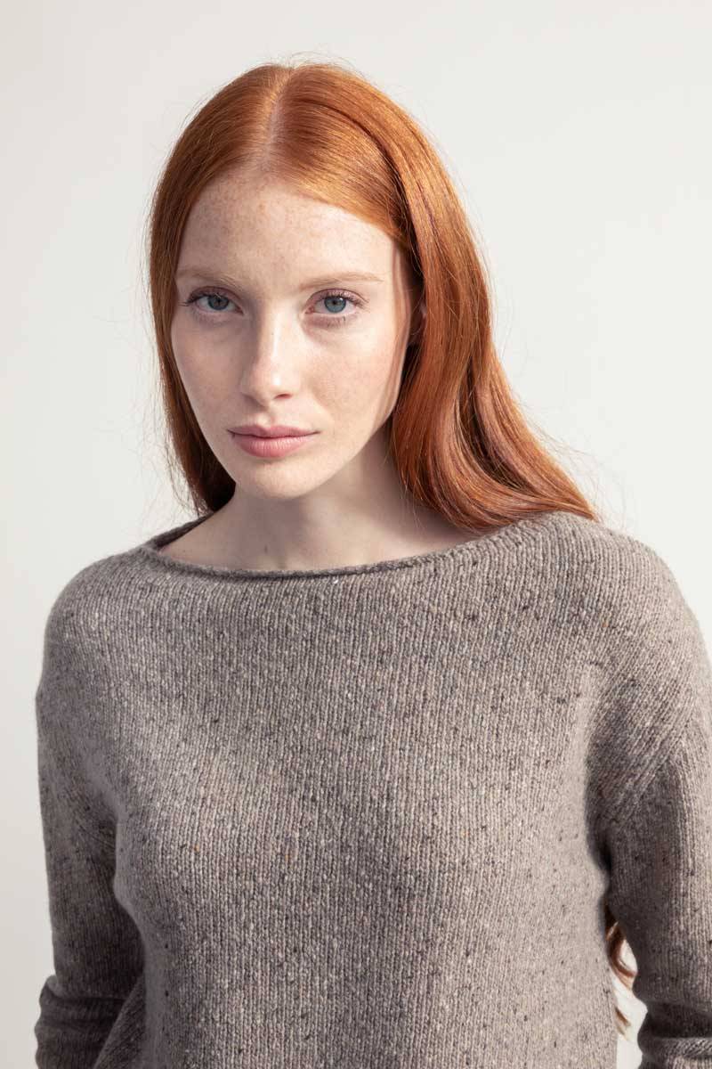 Rifò ELOISA Maglia Donna Cashmere Rigenerato Consegna Veloce