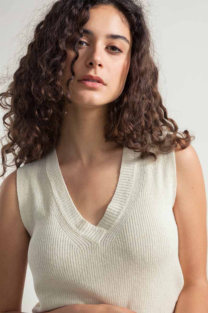 Rifò GAIA Canotta Donna Seta Rigenerata Sconto