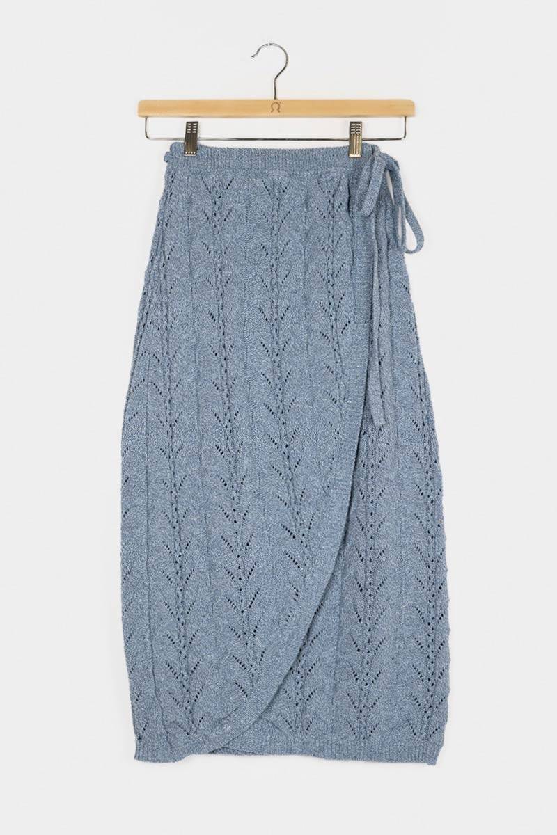 Rifò LAUREN Gonna Donna Cotone Jeans Rigenerato Vendita Economica
