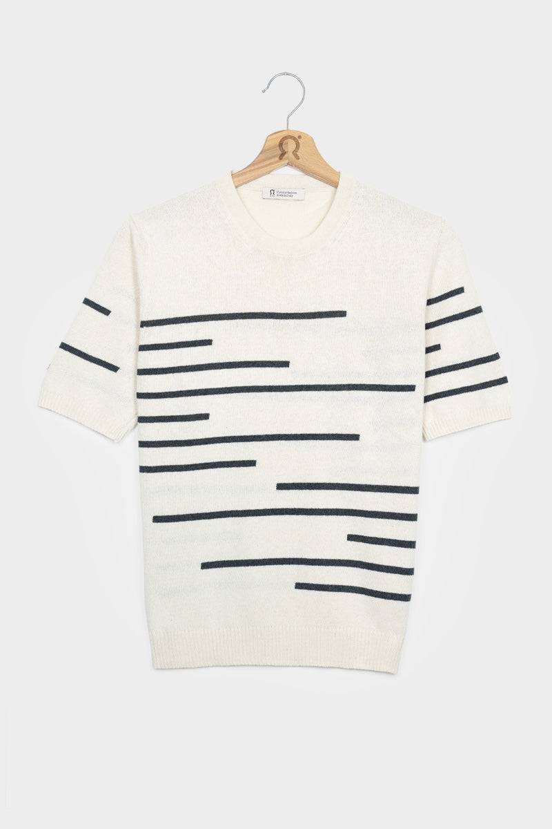Rifò CLIO Maglia Donna Righe Cotone Rigenerato 2025
