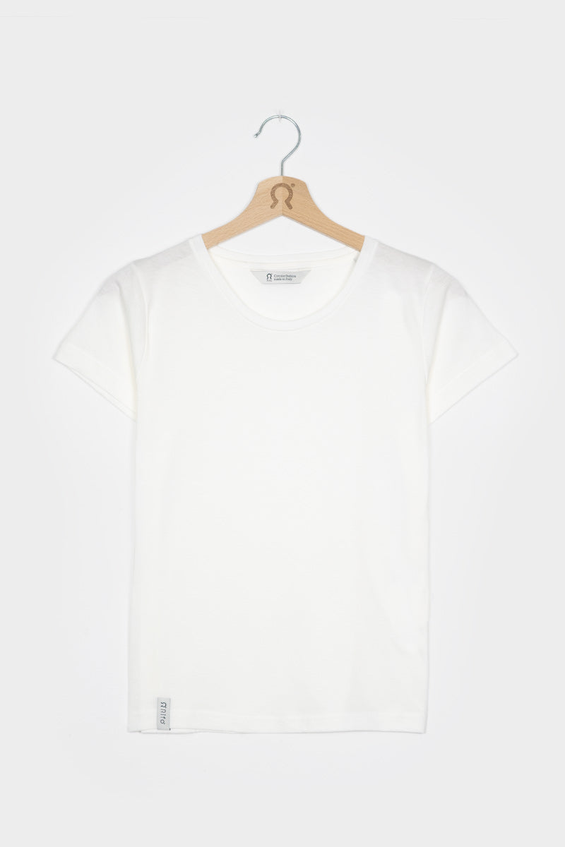 Rifò FRANCA T-shirt Donna Cotone Rigenerato Nuovo
