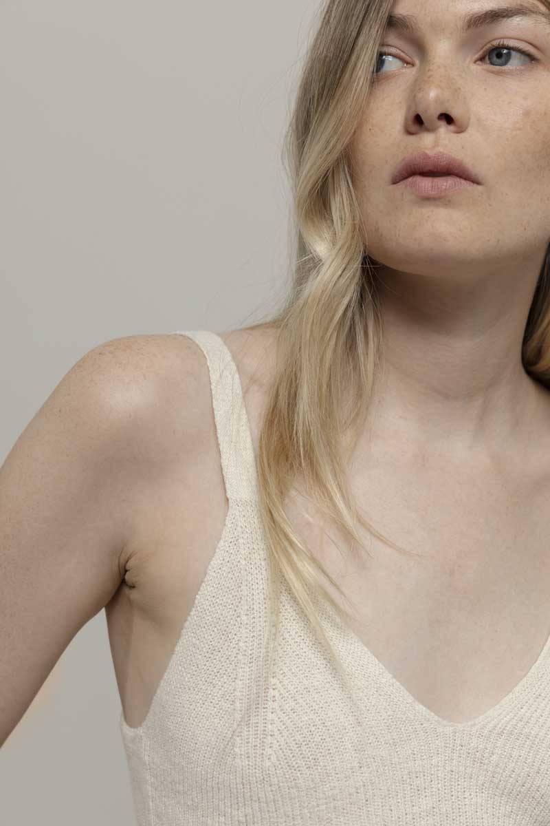 Rifò GRACE Top Seta Rigenerata Donna Qualità