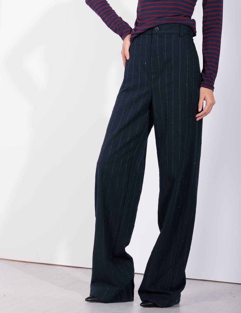 Risskio Zyair - Pantalone gessato Negozio