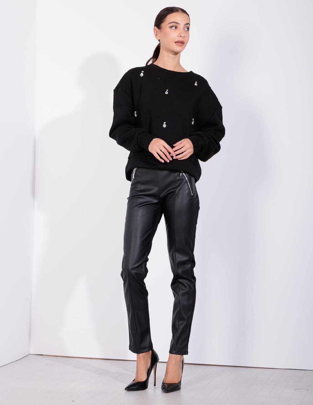 Risskio Dante - Leggins in ecopelle Nuova