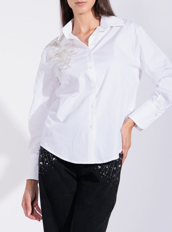 Risskio Max - Camicia con applicazione Prezzo Ridotto