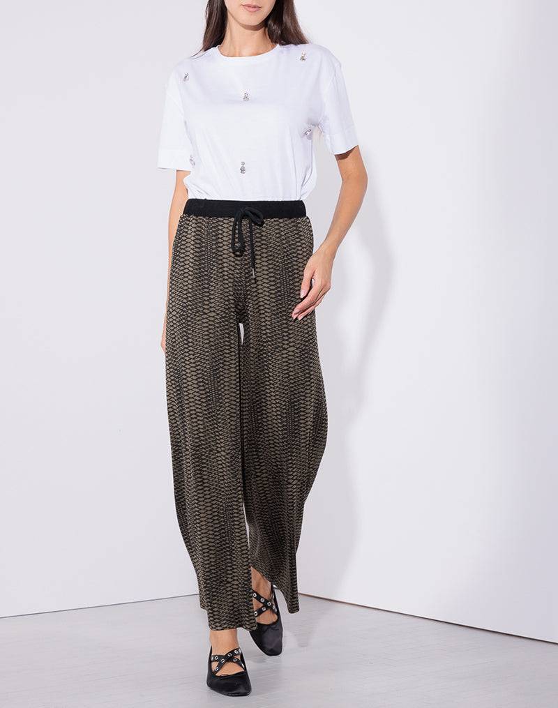 Risskio Lacey - Pantalone pitonato Vendita Economica