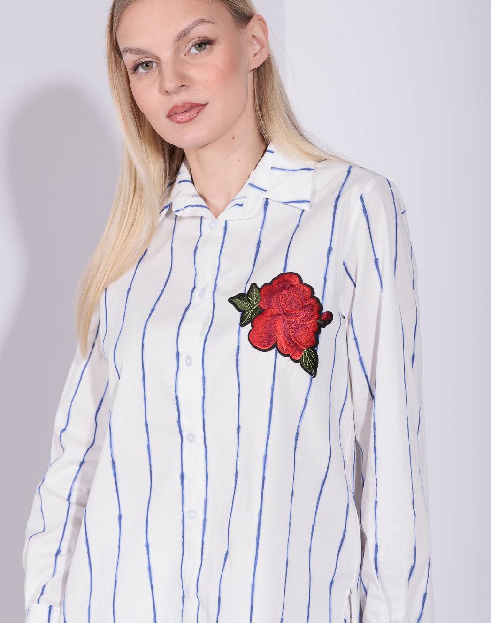 Risskio Hadiya - Camicia in popeline di cotone Convenienza