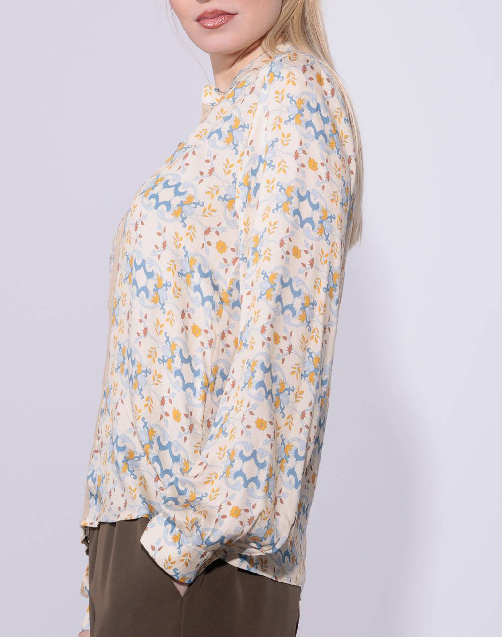 Risskio Farida - Blusa tunisienne in Viscosa Presa