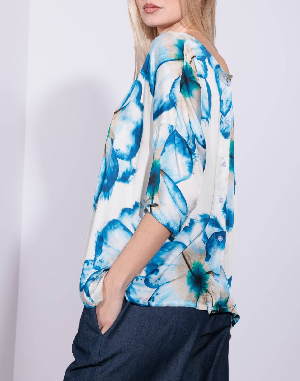 Risskio Faiza - Blusa in Viscosa Offerta