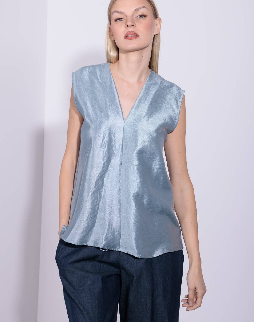 Risskio Amina - Blusa scollo a "V" Saldi