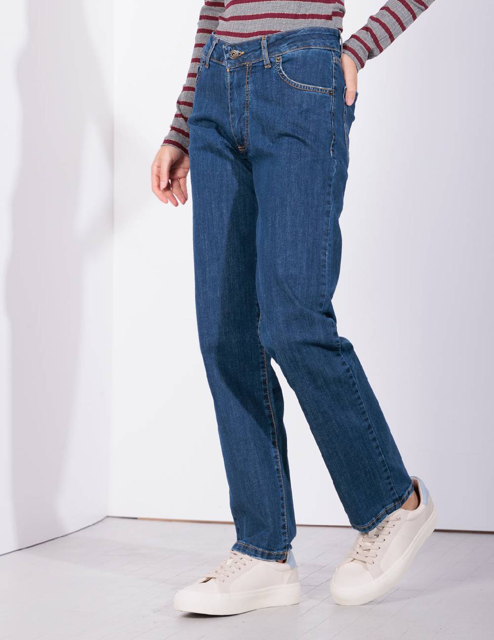 Risskio Logan Winter Edition - Pantalone Regular Fit in denim Consegna Veloce