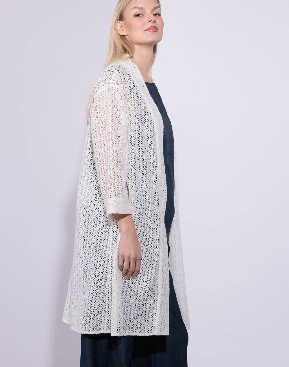 Risskio Manoj - Kimono in pizzo Latest fashion