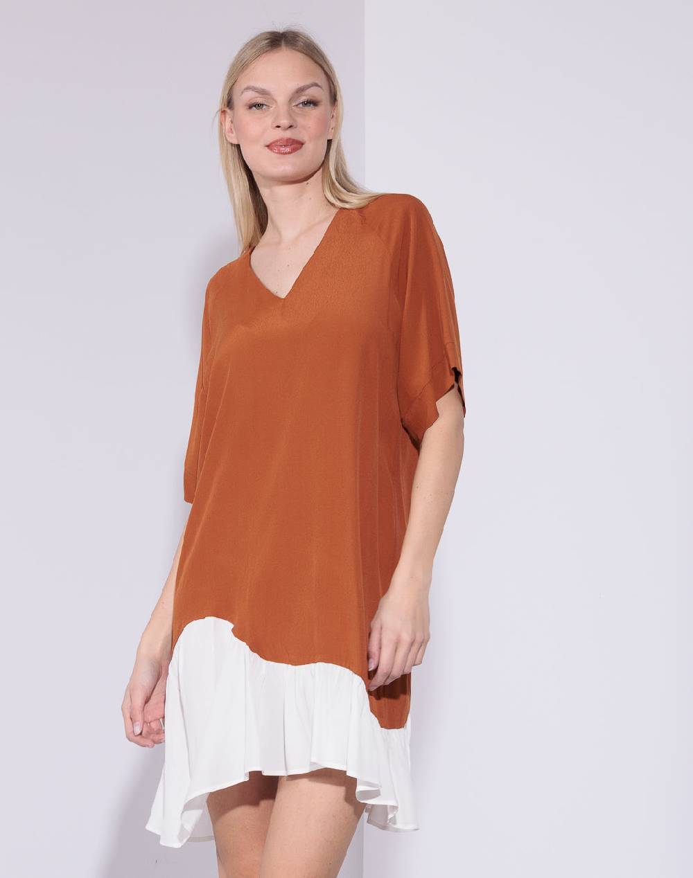 Risskio Kareem - Abito in georgette di viscosa Only for today