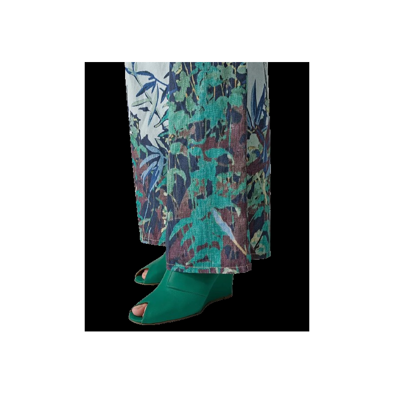 Roberto Fanella forte_forte pantalone "heaven" print Consegna Veloce