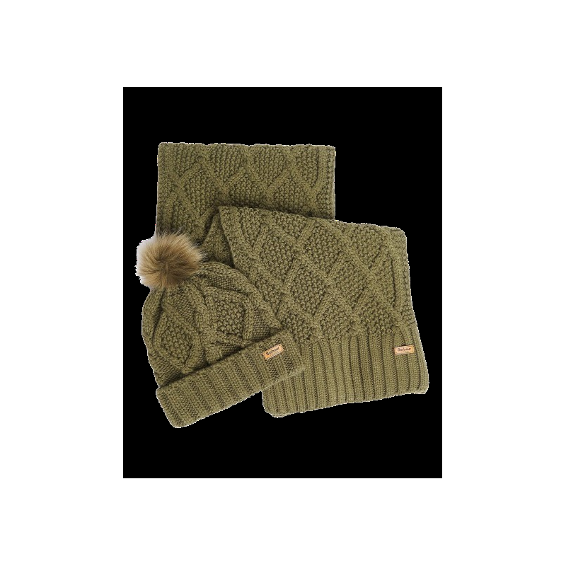 Roberto Fanella barbour set sciarpa+cappello Latest fashion
