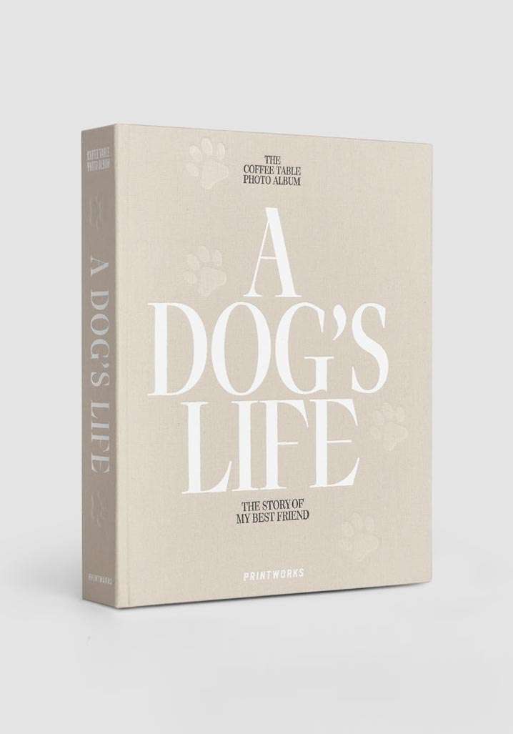 Rose & Lini PRINTWORKS “A DOG’S LIFE” PHOTO ALBUM Soddisfazione Garantita