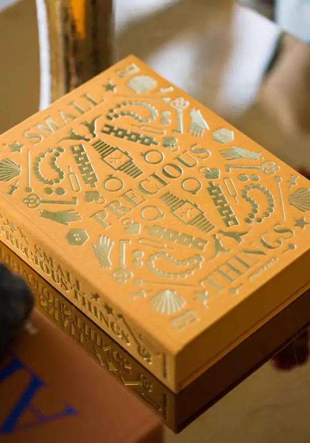 Rose & Lini PRINTWORKS “PRECIOUS THINGS” STORAGE BOX YELLOW Acquista Ora