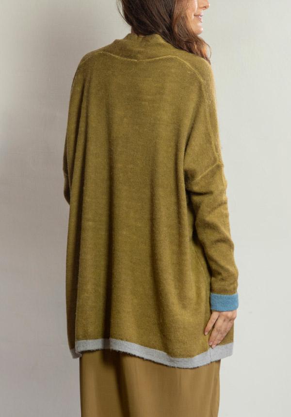 Rose & Lini IN BED WITH YOU ALPACA WOOL CARDIGAN DJONE In Linea
