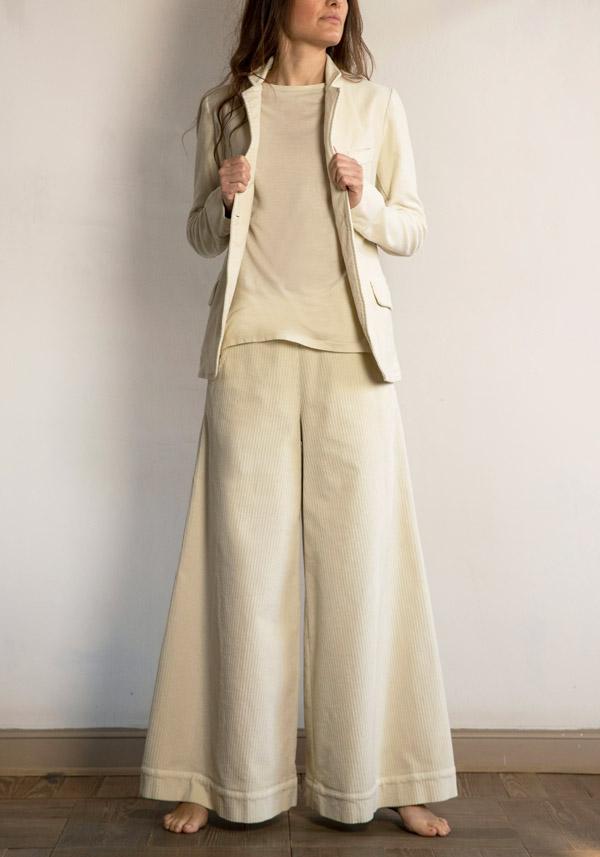 Rose & Lini BARBARA TANI COTTON “PANTS 457 V03” CORDUROY FLOUR 2025
