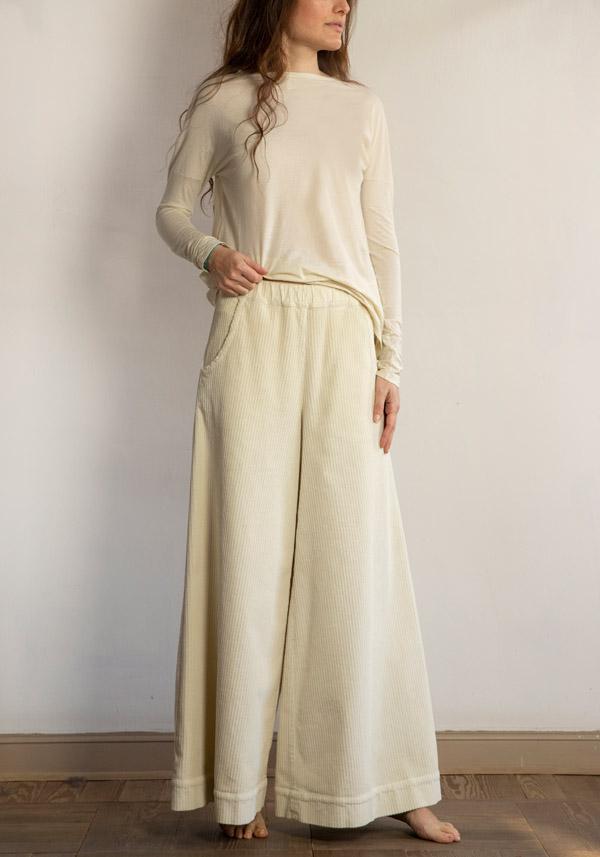 Rose & Lini BARBARA TANI COTTON “PANTS 457 V03” CORDUROY FLOUR 2025