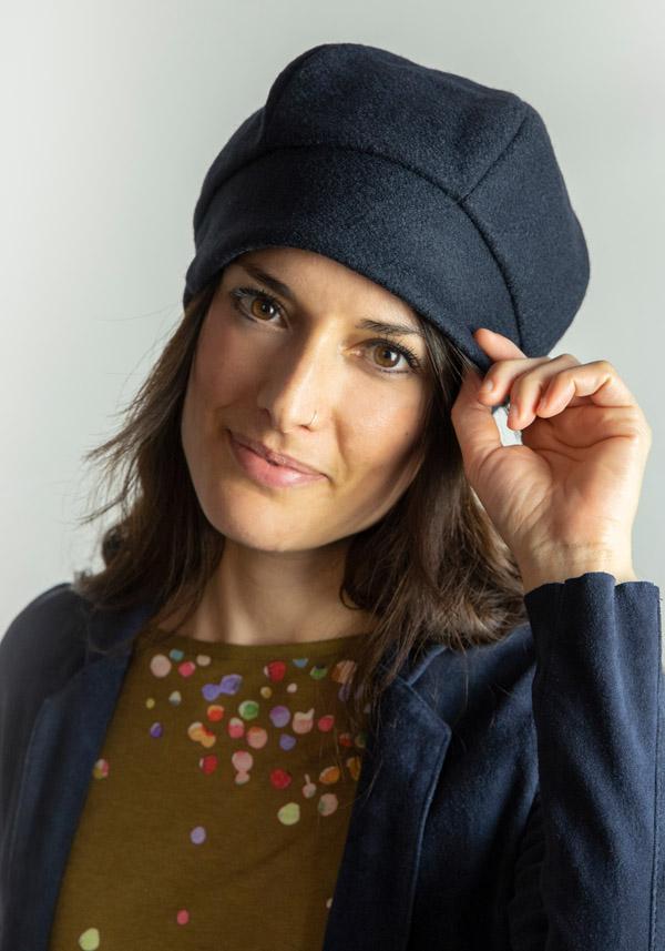 Rose & Lini THE GIRL AND THE GORILLA WOOL “WALK” BLUE HAT I Più Venduti