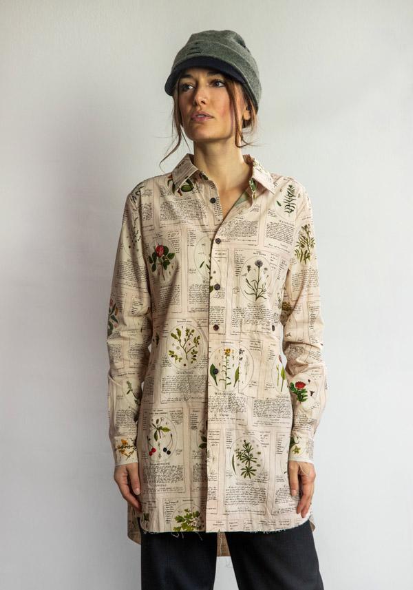 Rose & Lini ALEKSANDR MANAMIS COTTON “SHIRT 19115” HERBARIUM Fino Al -60%