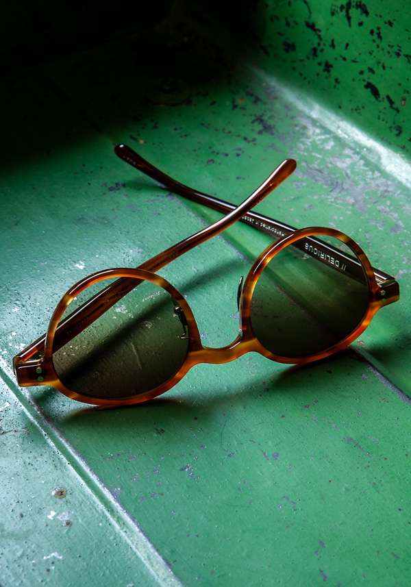 Rose & Lini DELIRIOUS “PHANTOS” #1 LIGHT TORTOISE SUNGLASSES Sconto