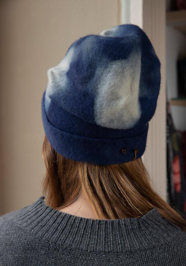 Rose & Lini YESEY “POPPINS” BLUE WOOL HAT Economico