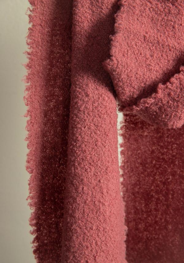 Rose & Lini FALIERO SARTI WOOL & CASHMERE “ALEXINA” HOT PINK SCARF Hotsell