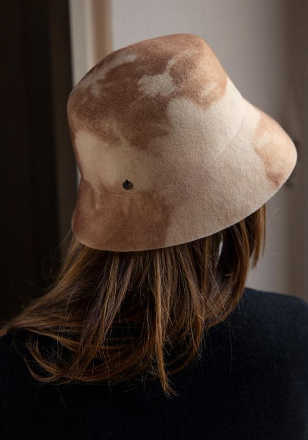 Rose & Lini YESEY “BUCKET” SAND FELTED HAT Fino Al -60%