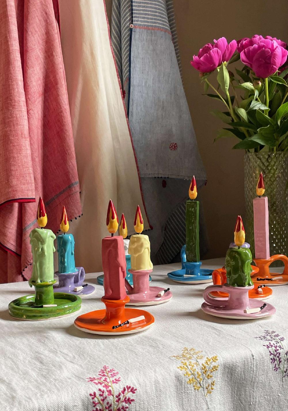 Rose & Lini MICHELA CASTAGNARO “ETERNAL CANDLE” nr.101 Saldi Di Fabbrica
