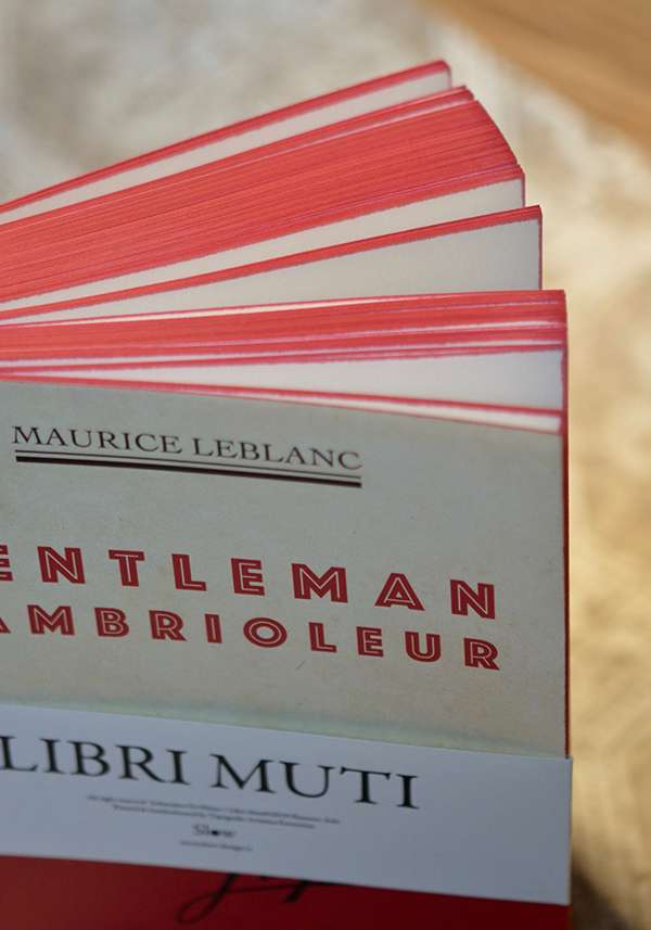 Rose & Lini SLOW DESIGN “LIBRI MUTI” ARSENE LUPIN Qualità