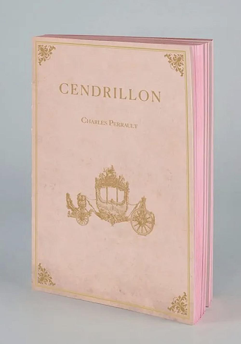 Rose & Lini SLOW DESIGN “LIBRI MUTI” CENDRILLON Consegna Veloce