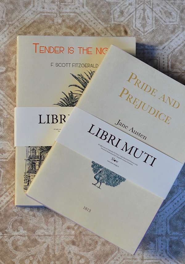 Rose & Lini SLOW DESIGN “LIBRI MUTI” PRIDE AND PREJUDICE Promozione Limitata