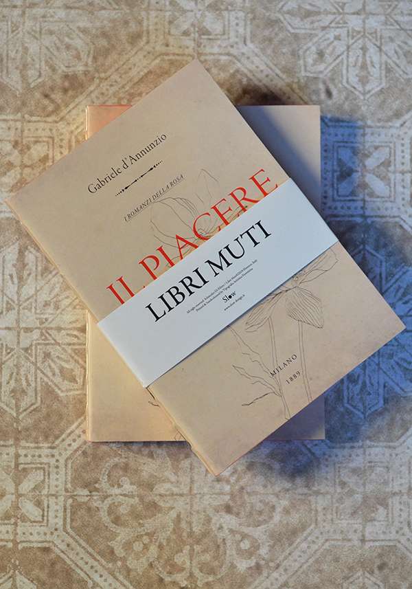 Rose & Lini SLOW DESIGN “LIBRI MUTI” IL PIACERE Affare Del Giorno
